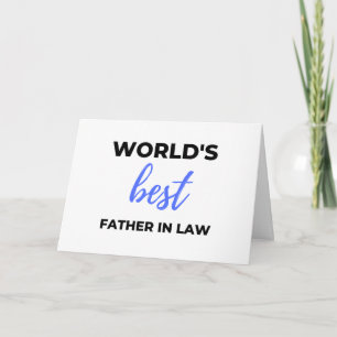 Carte Meilleur beau-père du monde 2