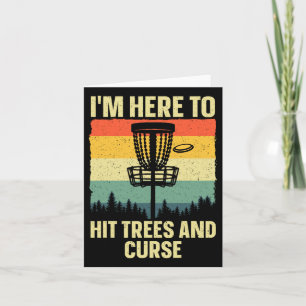 Carte Meilleur Disque Golf Art Pour Hommes Femmes Enfant