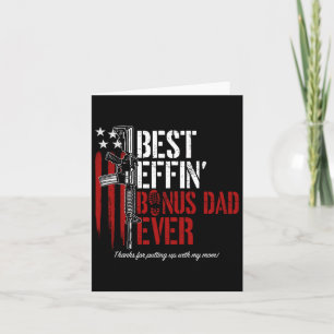 Carte Meilleur Effet Bonus Papa Jamais Papa Droits d'Arm