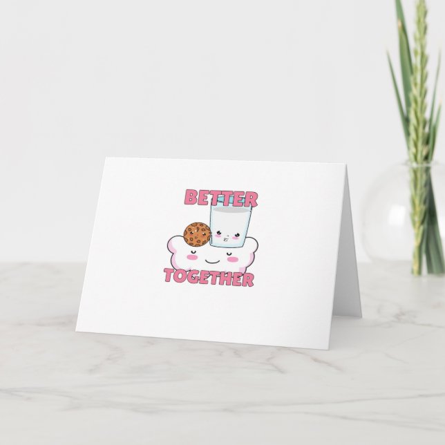 Carte Meilleur ensemble Biscuit aux pépites de chocolat  (Devant)