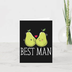 Carte Meilleur Homme Bridesman Groomsmen Meilleur Guy Gr