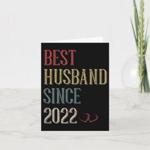 Carte Meilleur Mari 2022 3 Année 3e anniversaire Mariage