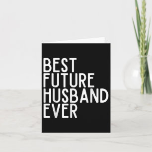 Carte Meilleur Mari Futur Toujours Meilleure Femme Futur