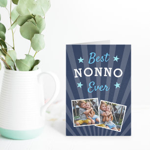 Carte Meilleur Nonno Ever   Photo de la Fête des Pères