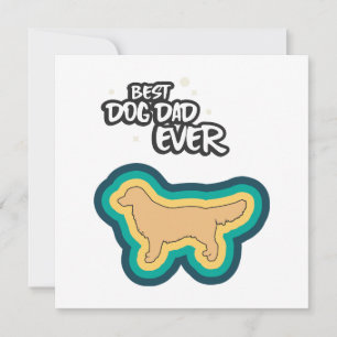 Carte Meilleur Papa Chien Ever Je Vous Aime