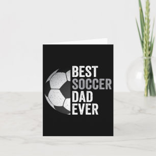 Carte Meilleur Papa de Foot de Tous les Temps Fête des P