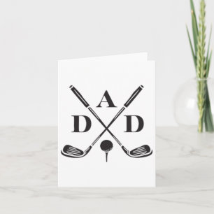 Carte Meilleur Papa de Golf Par Papa Golfeur Fête des Pè