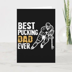 Carte Meilleur Papa de Palet de Tous les Temps Entraîneu
