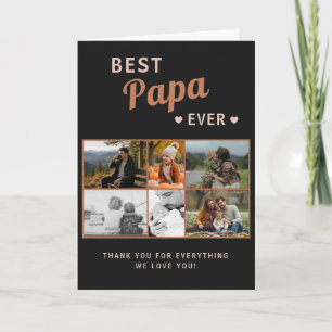 Carte Meilleur Papa de tous le jour de la fête des pères