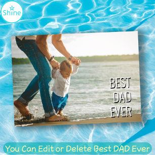 Carte Meilleur Papa de tous les temps Meilleur Père de t