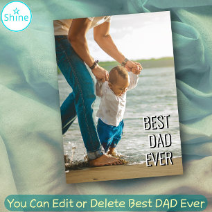 Carte Meilleur Papa de tous les temps Meilleur Père de t