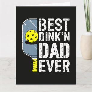 Carte Meilleur Papa Dink'N Ever Pickleball