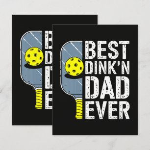 Carte Meilleur Papa Dink'N Ever Pickleball