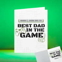 Meilleur Papa du Jeu Personnalisé Pliable
