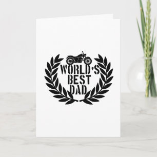 Carte Meilleur Papa Du Monde 