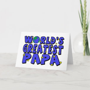 Carte Meilleur Papa du Monde