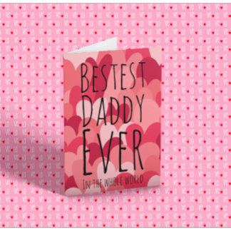 Carte Meilleur Papa Jamais