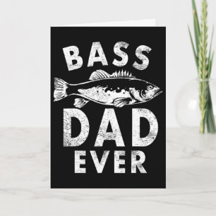 Carte Meilleur Papa Jamais Cadeaux de pêche Papa Fête de