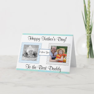 Carte "Meilleur Papa" Photo "Fête des pères"