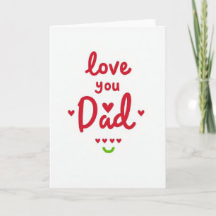 Carte Meilleur Papa que j'aime