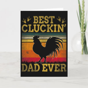 Carte Meilleur Papa qui ait jamais caqueté Fête des Père