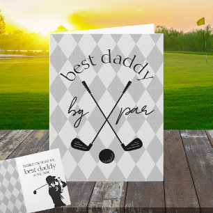 Carte Meilleur par Par Cadeau Pliant de Golf Argyle Pers