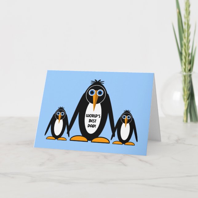 Carte meilleur père du monde (Devant)