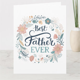 Carte meilleur père qui soit, citations adorables