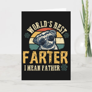 Carte Meilleur Pète du Monde Je Veux Dire Papa Meilleur