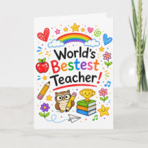 Meilleur Professeur du Monde Cadeau pour une Appre