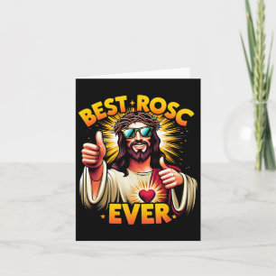 Carte Meilleur Rosc Jamais Christian Drôle Pâques Jésus 