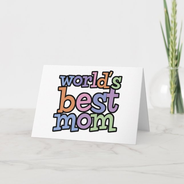 Carte Meilleur T-Shirts & Cadeaux Maman (Devant)