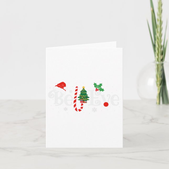 Carte Meilleure croyance Chemise de Pyjama de Noël Ever  (Devant)