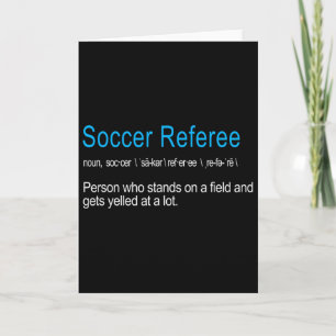 Carte Meilleure Définition d'Arbitre de Football Hilaran