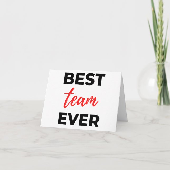 Carte Meilleure équipe Ever 2 (Devant)