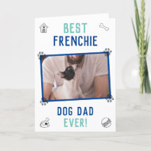Meilleure Fête des pères Frenchie Chien Papa
