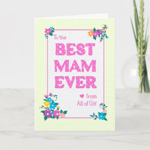 Carte Meilleure Mam Jour des Mères de tous les nous Cart