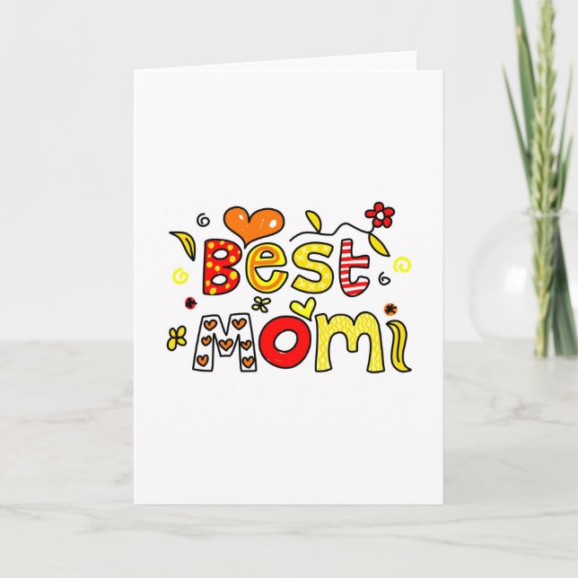 Carte Meilleure maman (Devant)
