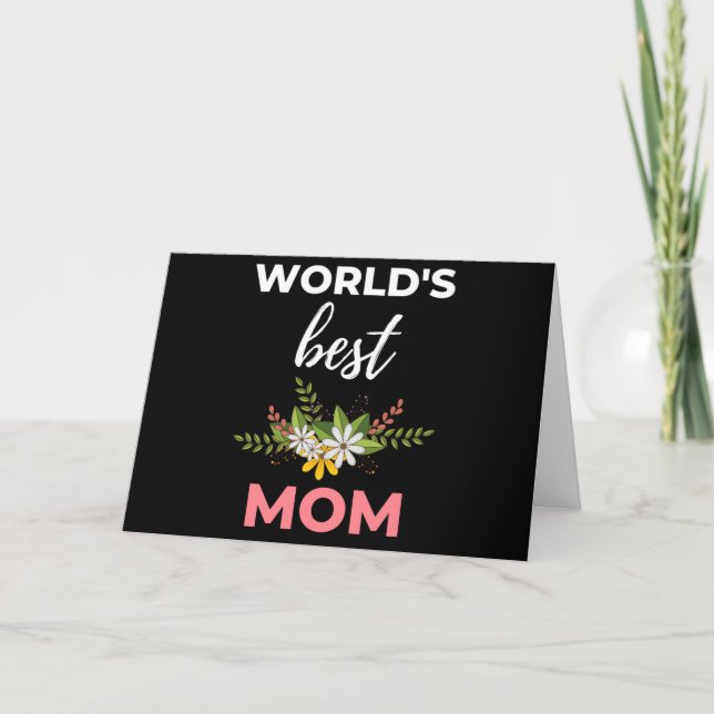 Carte Meilleure Maman du Monde (Devant)