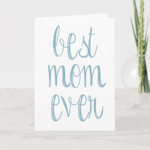 Carte Meilleure maman jamais