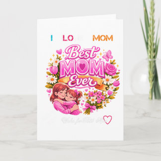 Carte Meilleure maman qui soit - mère6