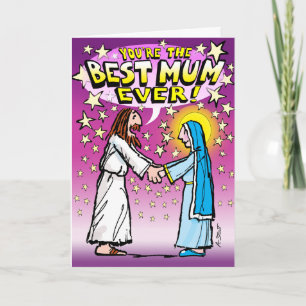 CARTE MEILLEURE MAMAN RÉELLE/MAMAN EVER