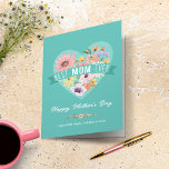 Carte Meilleure mère toujours Fleur sauvage Coeur Photo<br><div class="desc">Célébrez la meilleure maman de tous les jours cette fête des mères avec notre carte de voeux personnalisée Blooming Fleur sauvage Heart ! Il n'y a pas de meilleur moyen de montrer votre appréciation pour les femmes extraordinaires de votre vie qu'avec une carte de voeux réfléchie et personnalisée. Notre carte...</div>