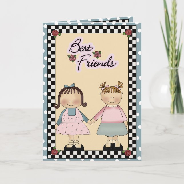 Carte Meilleurs amis (Devant)