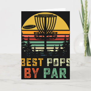Carte Meilleurs Pops Par Par Fête des Pères Frisbee Disc