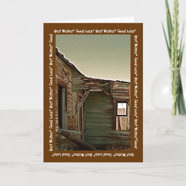 Carte Meilleurs voeux à New Home (Devant)