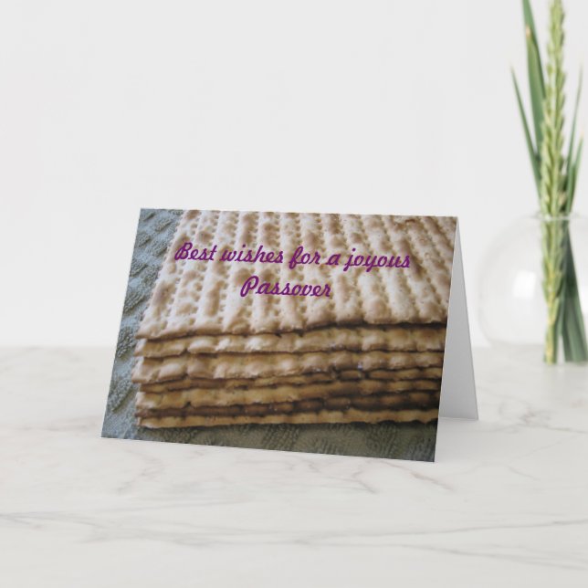 Carte Meilleurs voeux pour une joyeuse Pâque (Devant)