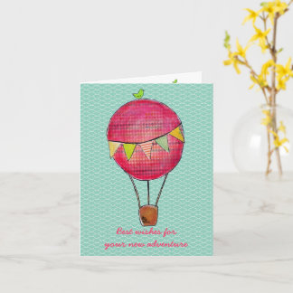 Carte Meilleurs Vœux Voyage Voyageant Bon Voyage Salutat