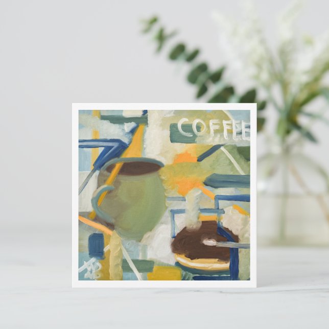 Carte Mélange petit-déjeuner (Debout devant)