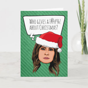 Carte Melania Trump Christmas : Qui s'en soucie ?